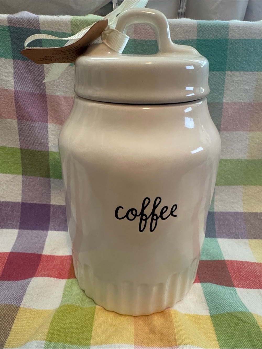 Rae Dunn COFFEE canister